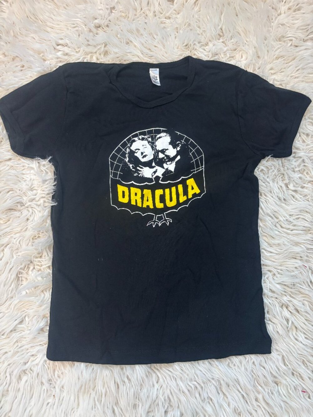 Dracula Halloween Womens T-Shirt XS, S, M, XL